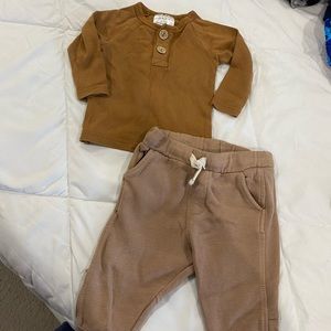 Cute brown set